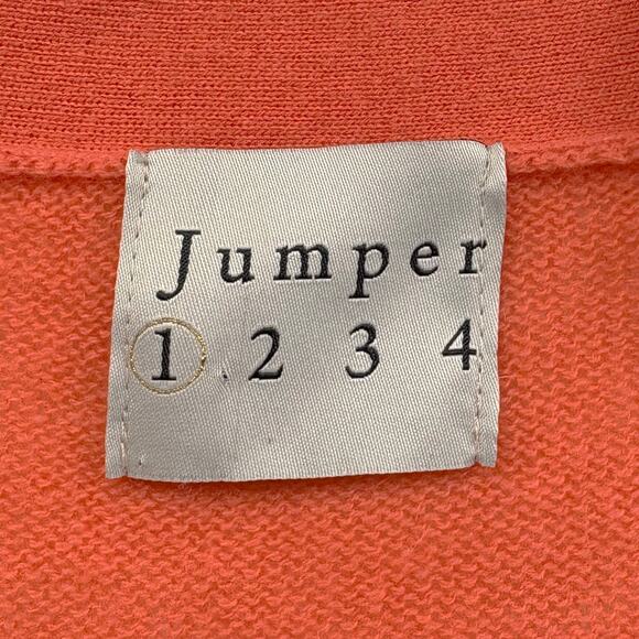 Jumper 1234 Cashmere Cardigan Sweater Size 1 US Small Pastel Minimalist Career - Picture 4 of 8